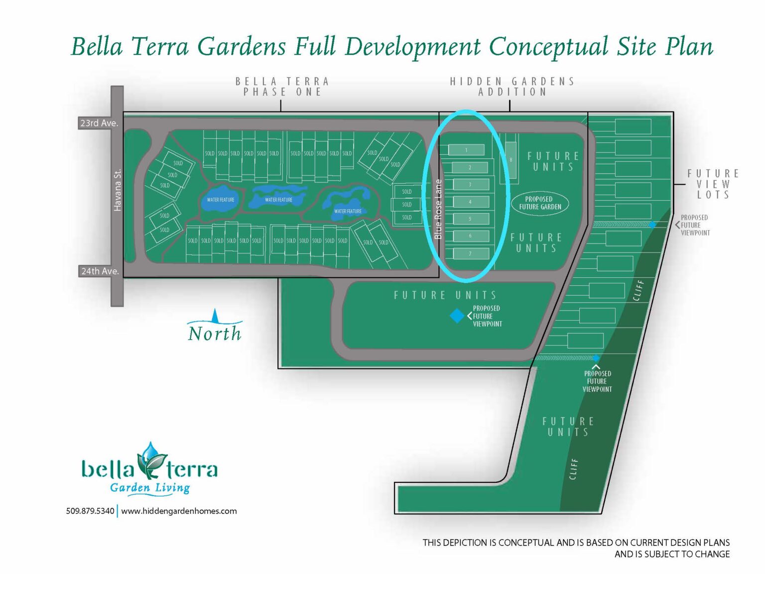 Bella Terra Conceptual Site Plan